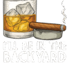 I'll be in the backyard
